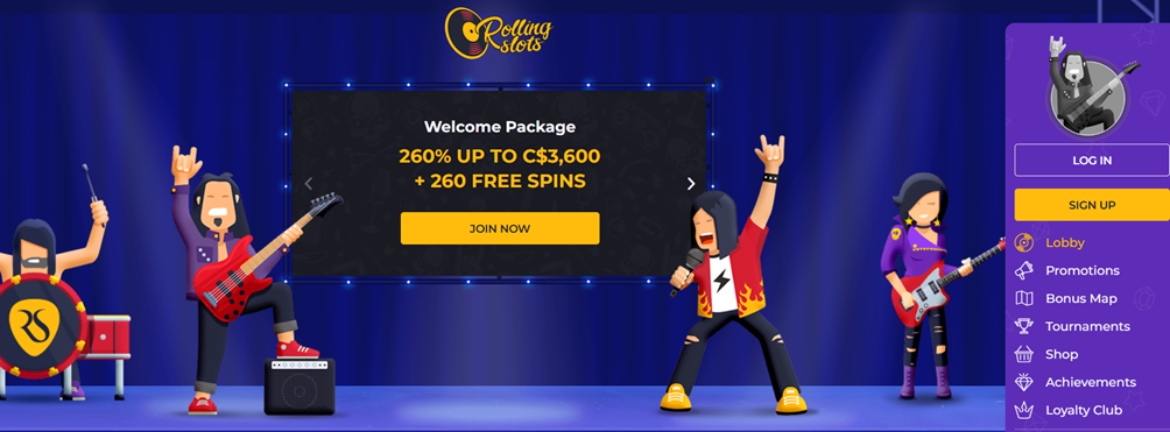Rolling Slots Casino