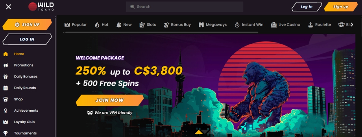 Wildtokyo Casino