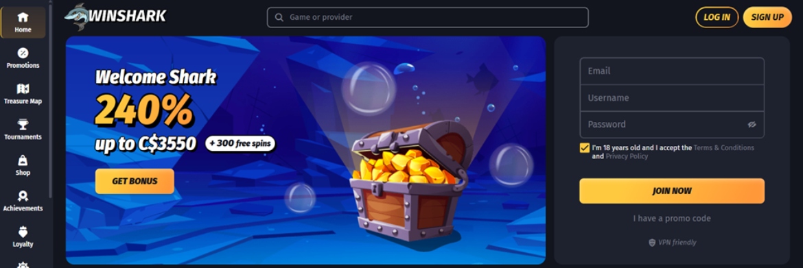 Winshark Casino